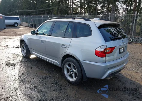 2006 BMW X3 3.0I from USA, damaged, VIN WBXPA93426WG75004